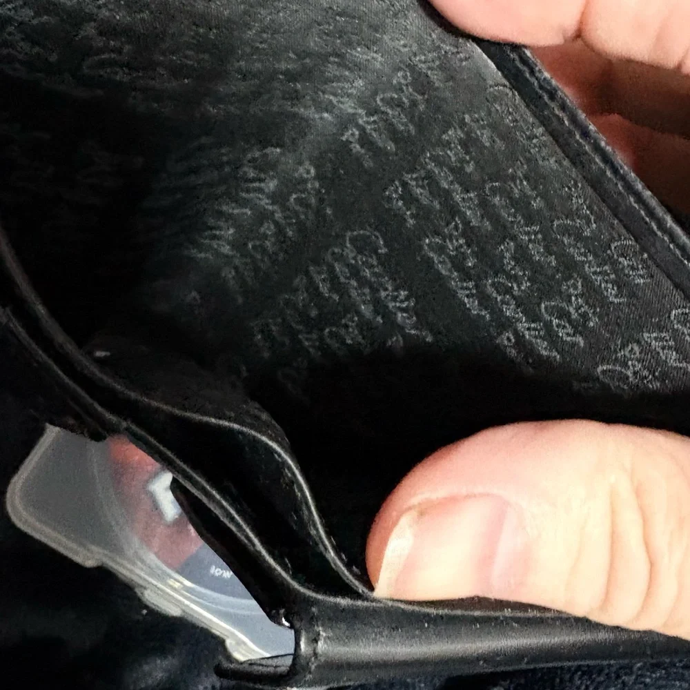 Cartier Black Leather Card Holder